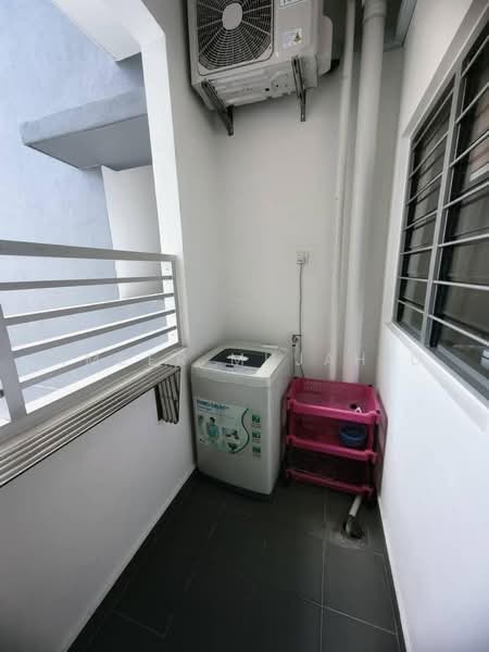 Apartment for Rent at Safira Apartment - Ameer Mujahid - Balcony - PropertyGuru.com.my