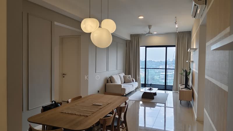 Service Residence for Rent at Duta Park Residences - Kok KH - Living Room - PropertyGuru.com.my