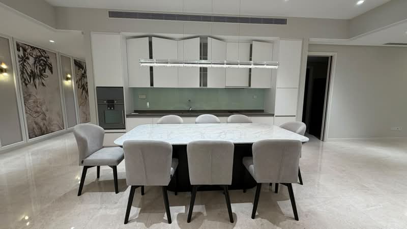 Kediaman Servis untuk Dijual di The Astaka @ 1 Bukit Senyum - KK Koh - Dining Room - PropertyGuru.com.my