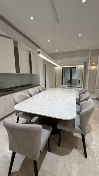 Kediaman Servis untuk Dijual di The Astaka @ 1 Bukit Senyum - KK Koh - Dining Room - PropertyGuru.com.my