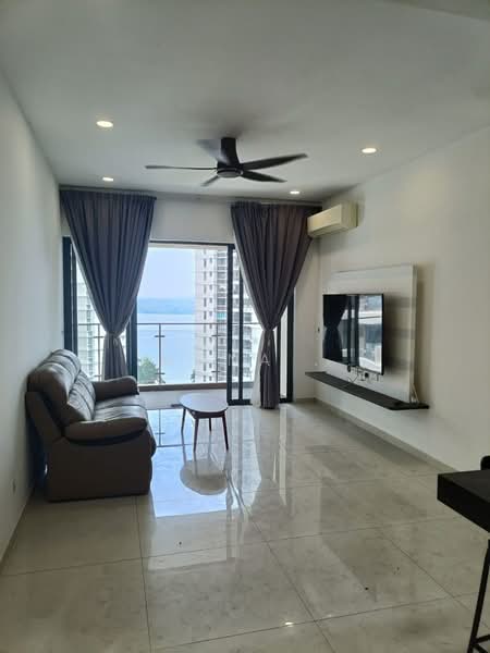 Kondominium untuk Dijual di Bay Point @ Country Garden Danga Bay - Mona . - Living Room - PropertyGuru.com.my