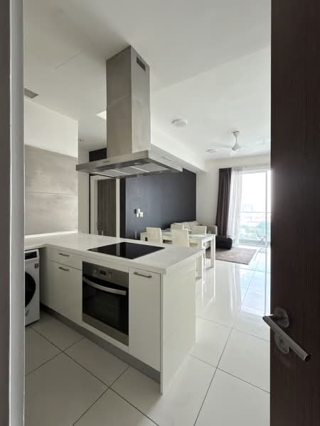 Service Residence for Rent at M Suites - Pauline Ang - Kitchen/Dining/Living - PropertyGuru.com.my