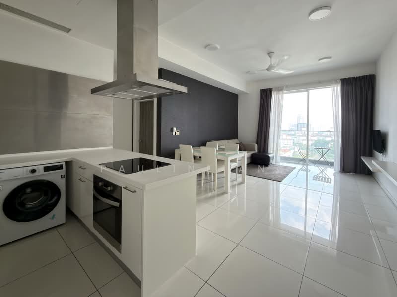 Service Residence for Rent at M Suites - Pauline Ang - Kitchen/Dining/Living - PropertyGuru.com.my