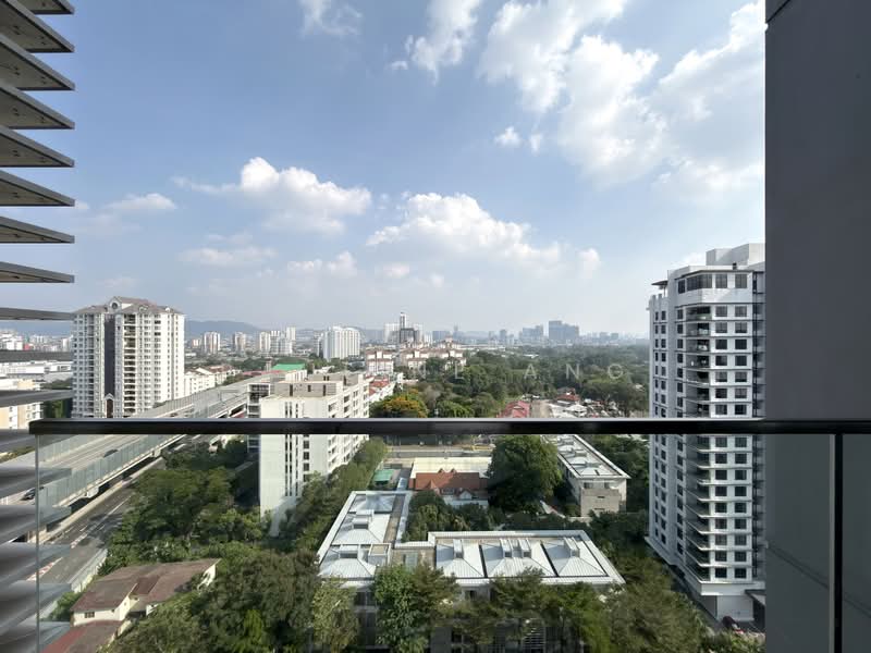 Service Residence for Rent at M Suites - Pauline Ang - Balcony View - PropertyGuru.com.my