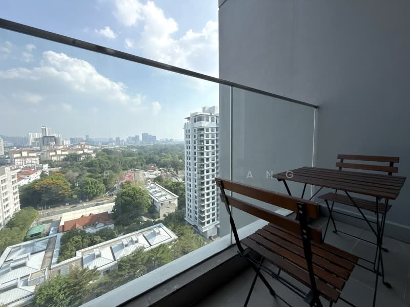 Service Residence for Rent at M Suites - Pauline Ang - Balcony View - PropertyGuru.com.my