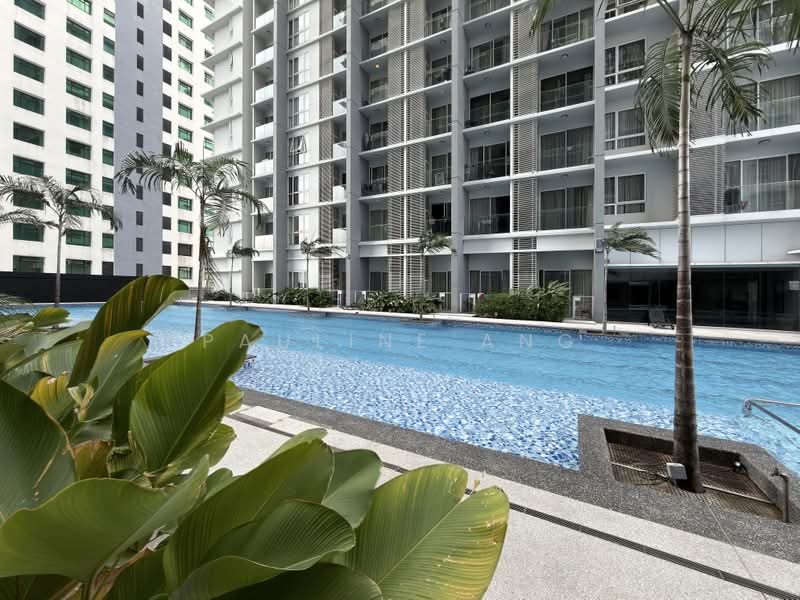 Service Residence for Rent at M Suites - Pauline Ang - Pool Area - PropertyGuru.com.my