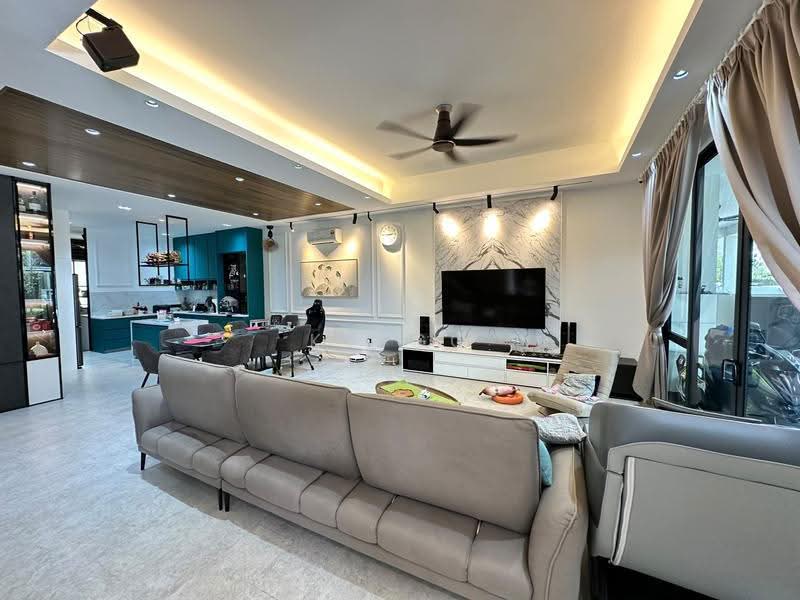 Banglo Pautan untuk Dijual di Petaling Jaya (Selangor) - KT Go - Living Room - PropertyGuru.com.my