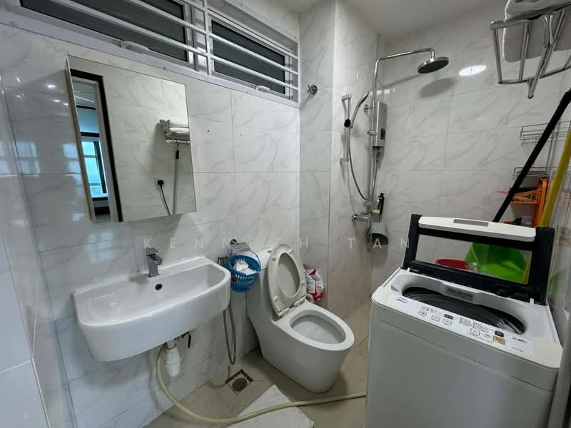 Service Residence for Rent at Twin Galaxy (Dwi Galaksi) - Kenneth Tan - Bathroom - PropertyGuru.com.my