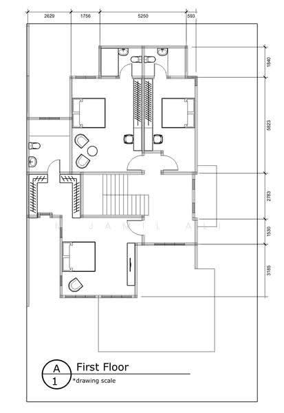 Semi-Detached House for Sale in Taman Bukit Tropika (Yong Peng) - M Jamil Ali - Floorplan - PropertyGuru.com.my