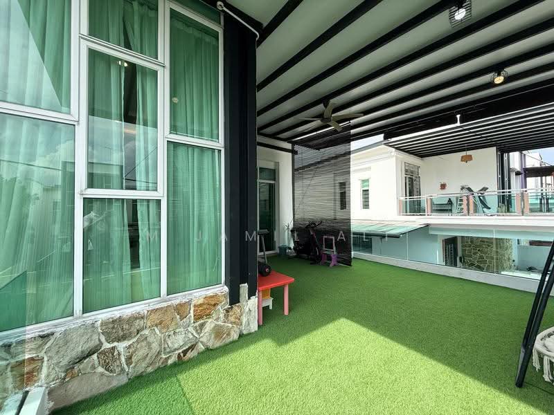 Semi-Detached House for Sale in Taman Bukit Tropika (Yong Peng) - M Jamil Ali - Balcony - PropertyGuru.com.my