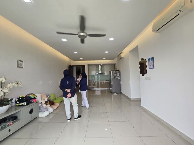 Service Residence for Rent at Medalla @ Oasis Corporate Park - Ameer Mujahid - Living Room - PropertyGuru.com.my