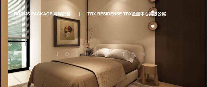 Service Residence for Sale at TRX Residences - Joshua Tan - Bedroom - PropertyGuru.com.my