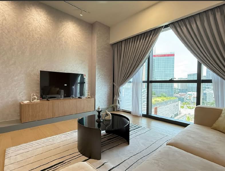 Service Residence for Sale at TRX Residences - Joshua Tan - Living Room - PropertyGuru.com.my