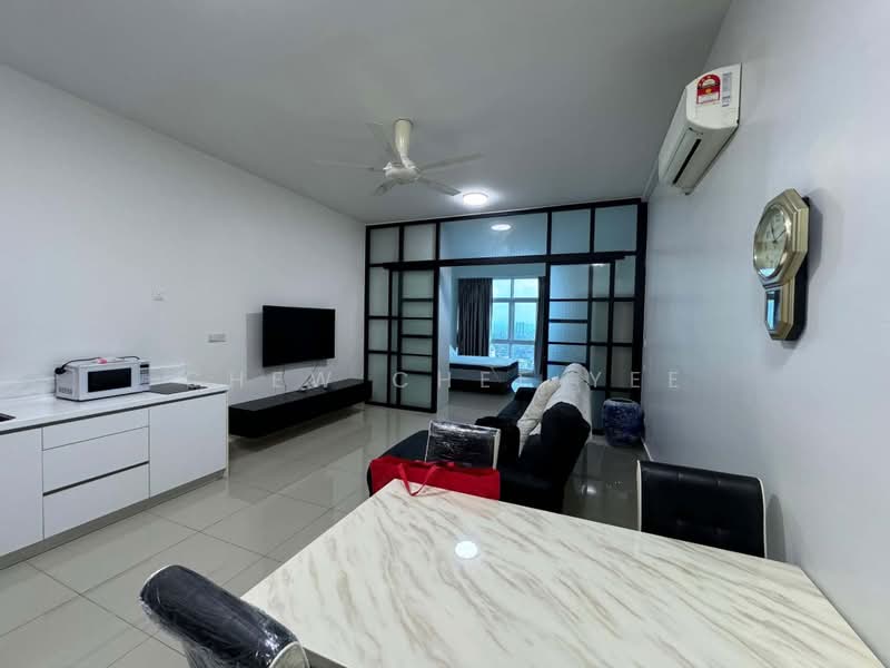 Service Residence for Rent at Twin Galaxy (Dwi Galaksi) - Chew Chee Yee - Living Room - PropertyGuru.com.my