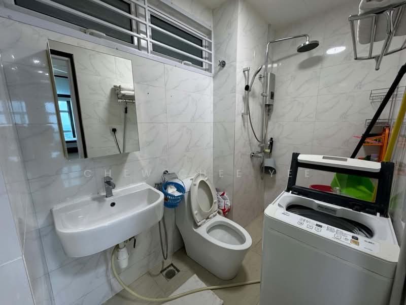 Service Residence for Rent at Twin Galaxy (Dwi Galaksi) - Chew Chee Yee - Bathroom - PropertyGuru.com.my