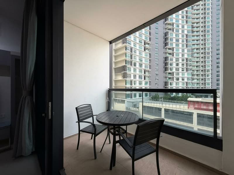 Kediaman Servis untuk Disewa di Arcoris SOHO - Keegan Soh - Balcony - PropertyGuru.com.my