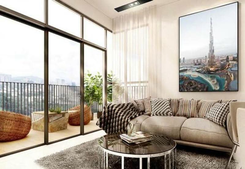 Service Residence for Rent at Cubic Botanical - Bryan Yeoh - Living Room - PropertyGuru.com.my