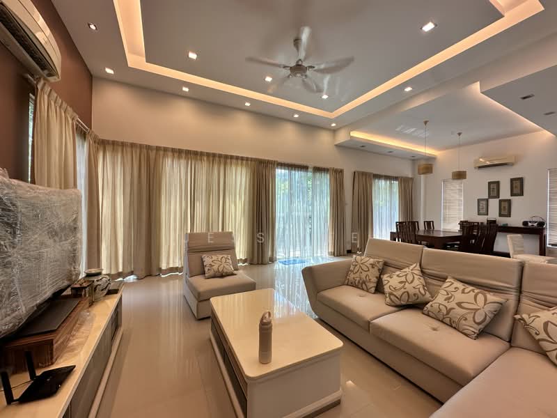 Bungalow House untuk Dijual di Setia Eco Park (Setia Alam) - Jess Tee - Living Room - PropertyGuru.com.my