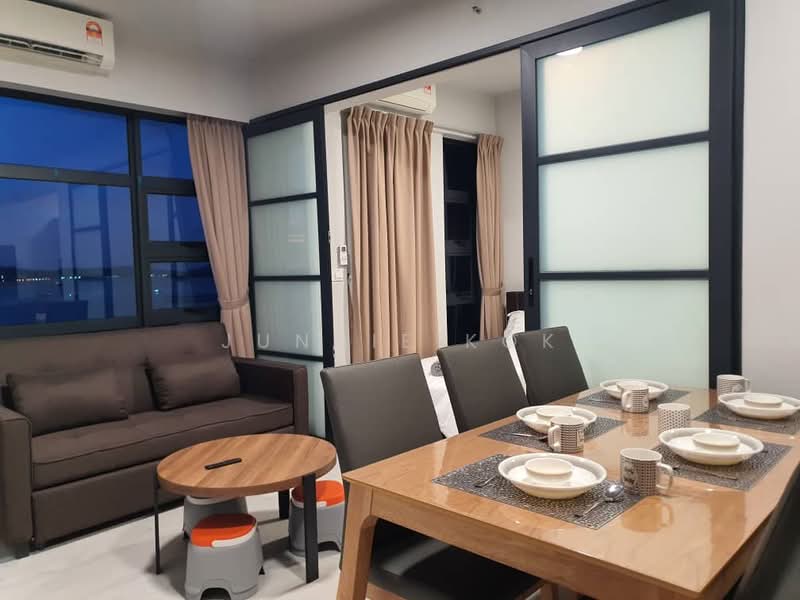 Service Residence for Rent at Jesselton Quay CityPads - Junnie Kok - Living Room - PropertyGuru.com.my