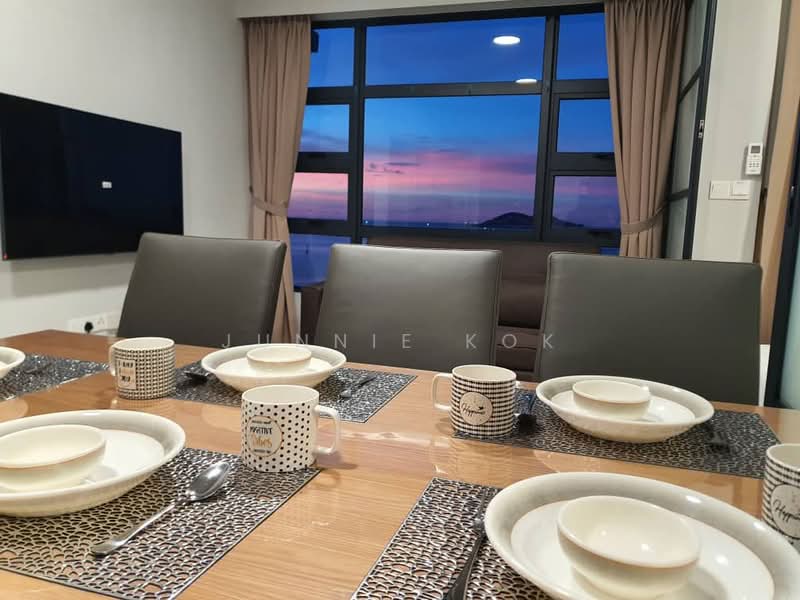 Service Residence for Rent at Jesselton Quay CityPads - Junnie Kok - Dining Room - PropertyGuru.com.my