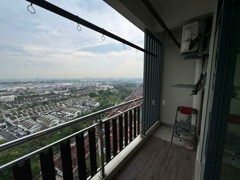 Kediaman Servis untuk Dijual di D'Secret Garden (Pangsapuri Kempas Indah) - Melinda Ee - Balcony - PropertyGuru.com.my