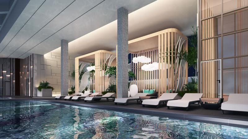 Kediaman Servis untuk Dijual di Golden Crown Residence - Louis Chen - Pool - PropertyGuru.com.my