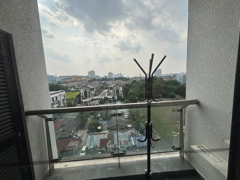 Service Residence for Rent at Glomac Centro Service Apartment - Kfong Lee - Balcony - PropertyGuru.com.my