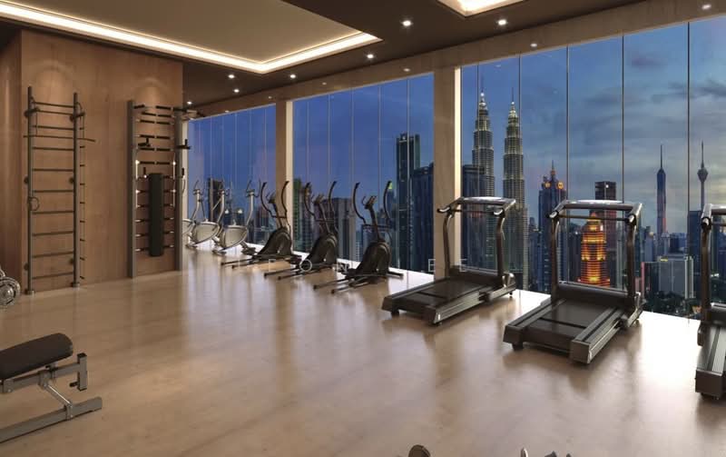 Kediaman Servis untuk Dijual di Armani Residence - Leon Lee - Gym - PropertyGuru.com.my