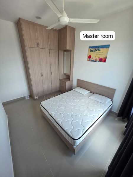 Kediaman Servis untuk Disewa di MKH Boulevard II - Chloe Chan - Master Bedroom - PropertyGuru.com.my