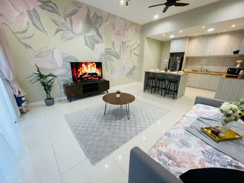 Condominium for Rent at One Cochrane Residence - Ming Feng - Living Room - PropertyGuru.com.my