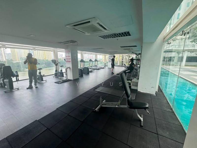 Service Residence for Rent at Zen Suites @ Zetapark - Deeya Yusof - Gym - PropertyGuru.com.my