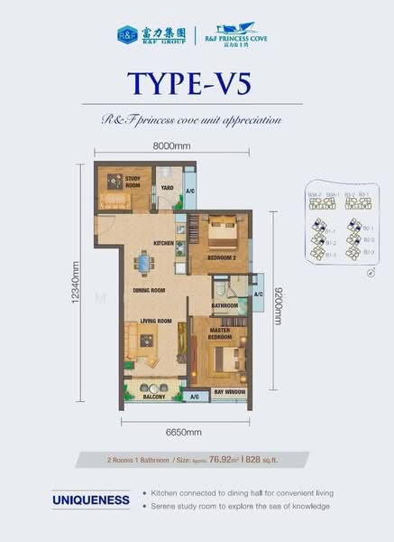 Kondominium untuk Dijual di R&F Princess Cove Phase 2-Seine Region - Mindy Lee - PropertyGuru.com.my