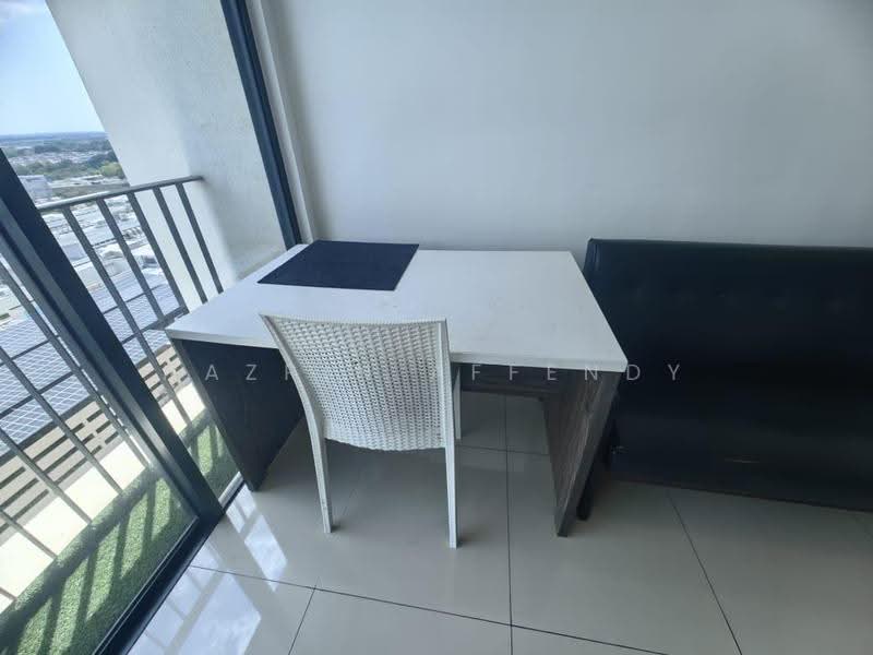 Service Residence for Rent at Trefoil @ Setia City - Nazrin Affendy - Balcony - PropertyGuru.com.my