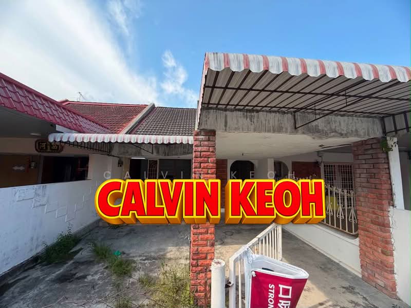 1-storey Terraced House for Sale in Taman Iping (Batu Maung) - Calvin Keoh - Exterior - PropertyGuru.com.my