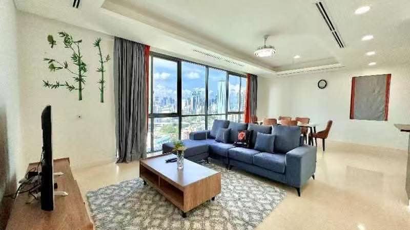 Kondominium untuk Dijual di Capella Embassy (D'Rapport Residences) - YC Lim - Living Room - PropertyGuru.com.my