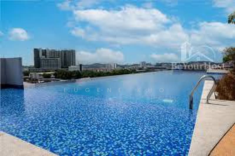 Kediaman Servis untuk Disewa di Astetica Residences - Eugene Kho - Pool - PropertyGuru.com.my