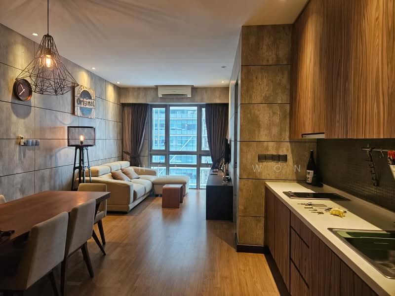 Service Residence for Rent at Cascades Residency - Rachel Ji Won - Living Room - PropertyGuru.com.my