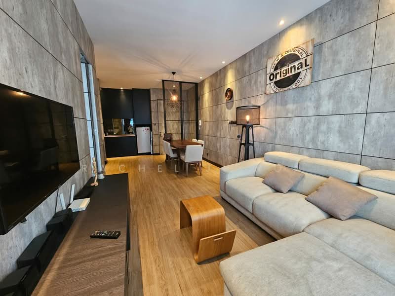 Service Residence for Rent at Cascades Residency - Rachel Ji Won - Living Room - PropertyGuru.com.my