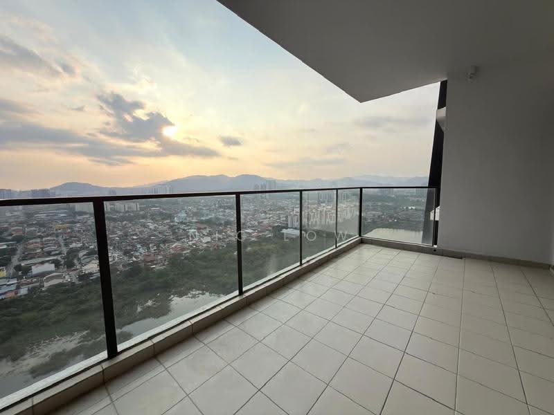 Condominium for Rent at Lakeville Residence - Nic Low - Balcony - PropertyGuru.com.my