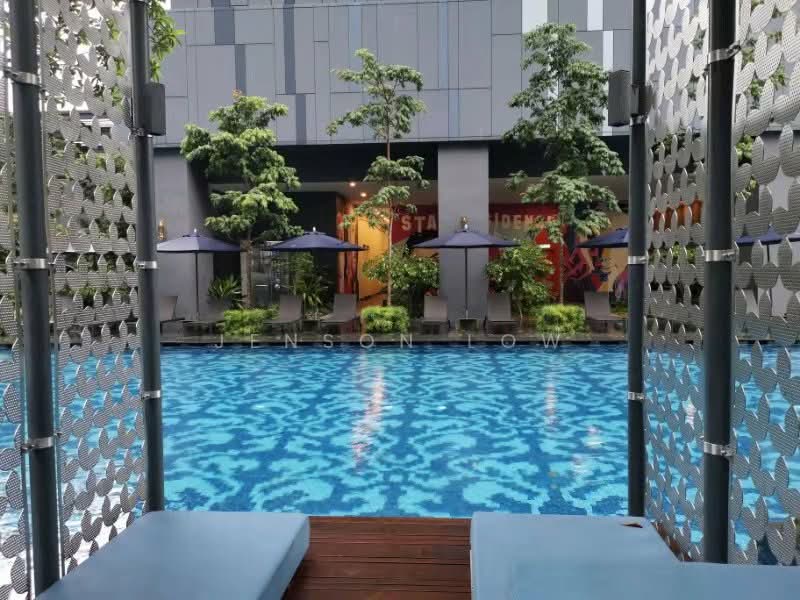 Service Residence for Rent at Star Residences Two - Jenson Low - Pool - PropertyGuru.com.my