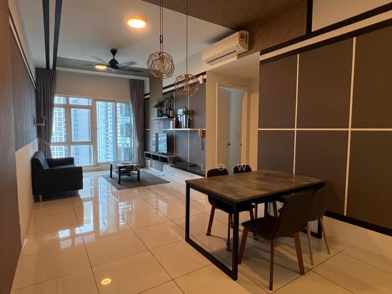 Kediaman Servis untuk Disewa di Eco Sky - Nic Low - Living Room - PropertyGuru.com.my