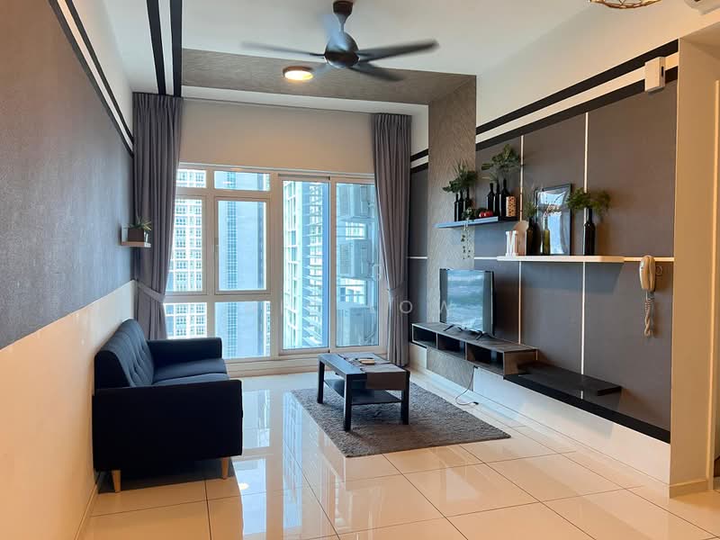 Kediaman Servis untuk Disewa di Eco Sky - Nic Low - Living Room - PropertyGuru.com.my