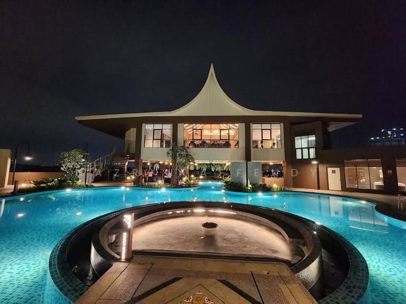 Kediaman Servis untuk Disewa di Residensi Dian II - Nazrin Affendy - Pool - PropertyGuru.com.my