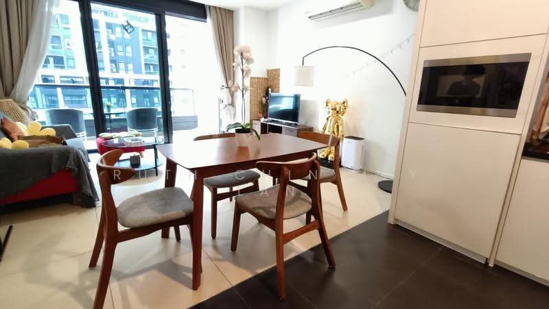 Service Residence for Sale at Arcoris SOHO - Ruth Chin May Lan - Living Room - PropertyGuru.com.my