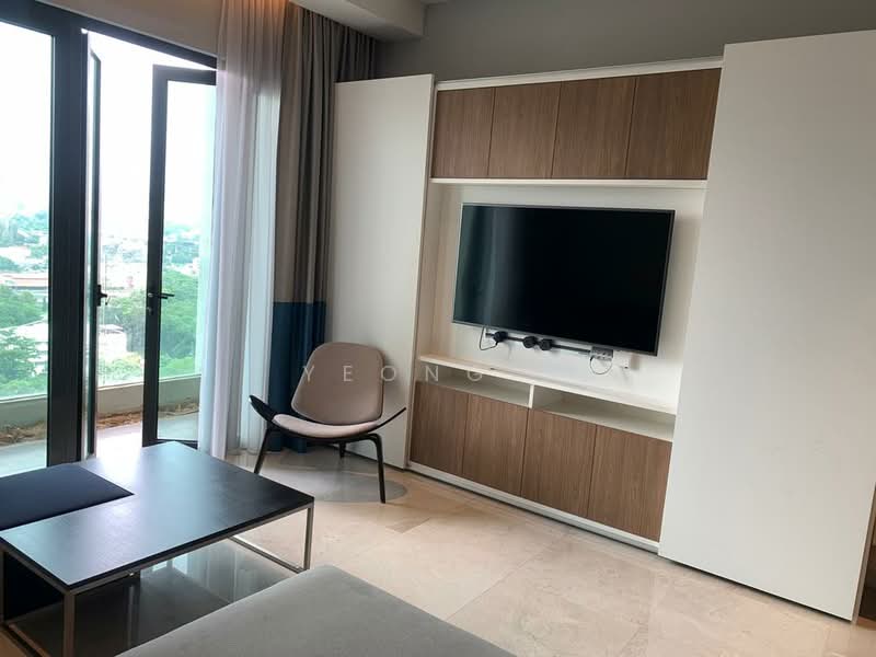 Service Residence for Sale at Damai 88 - Yeong . - Living Room - PropertyGuru.com.my