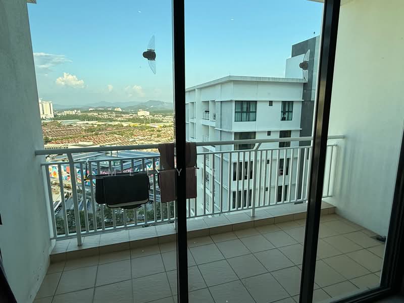 Service Residence for Rent at Mahkota Impian - Mei Yee Lee - Balcony - PropertyGuru.com.my