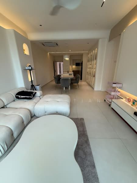 Kondominium untuk Disewa di Sg Long Residence - Cathy Tiang - Living Room - PropertyGuru.com.my