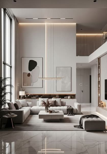 Condominium for Sale at TRX Residences - Christine C. - Living Room - PropertyGuru.com.my