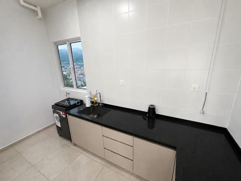 Kondominium untuk Disewa di Lucerne Residences - Agnes Khoo - Kitchen - PropertyGuru.com.my