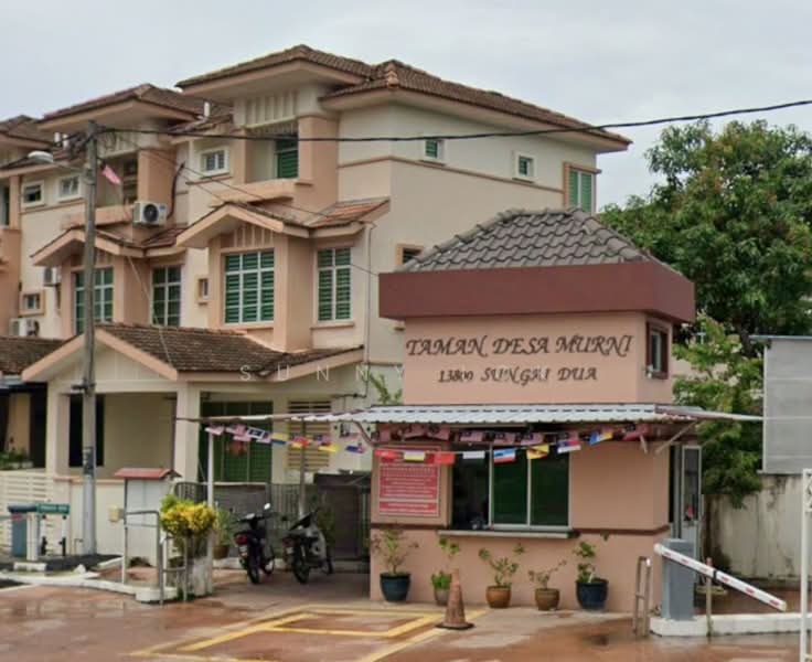 2.5-storey Terraced House for Sale in Taman Desa Murni (Butterworth) - Sunny Lok - Exterior - PropertyGuru.com.my